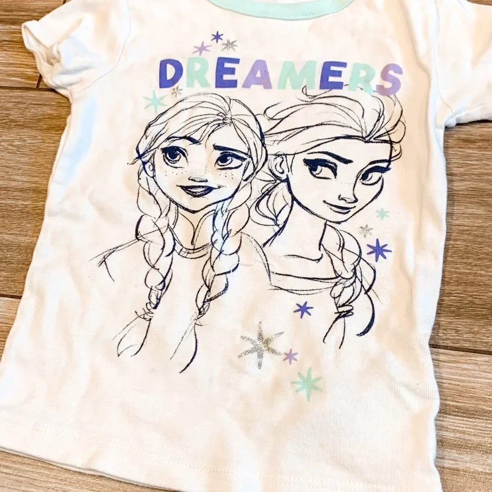 Gap + Disney Frozen Summer PJs Size 2Y